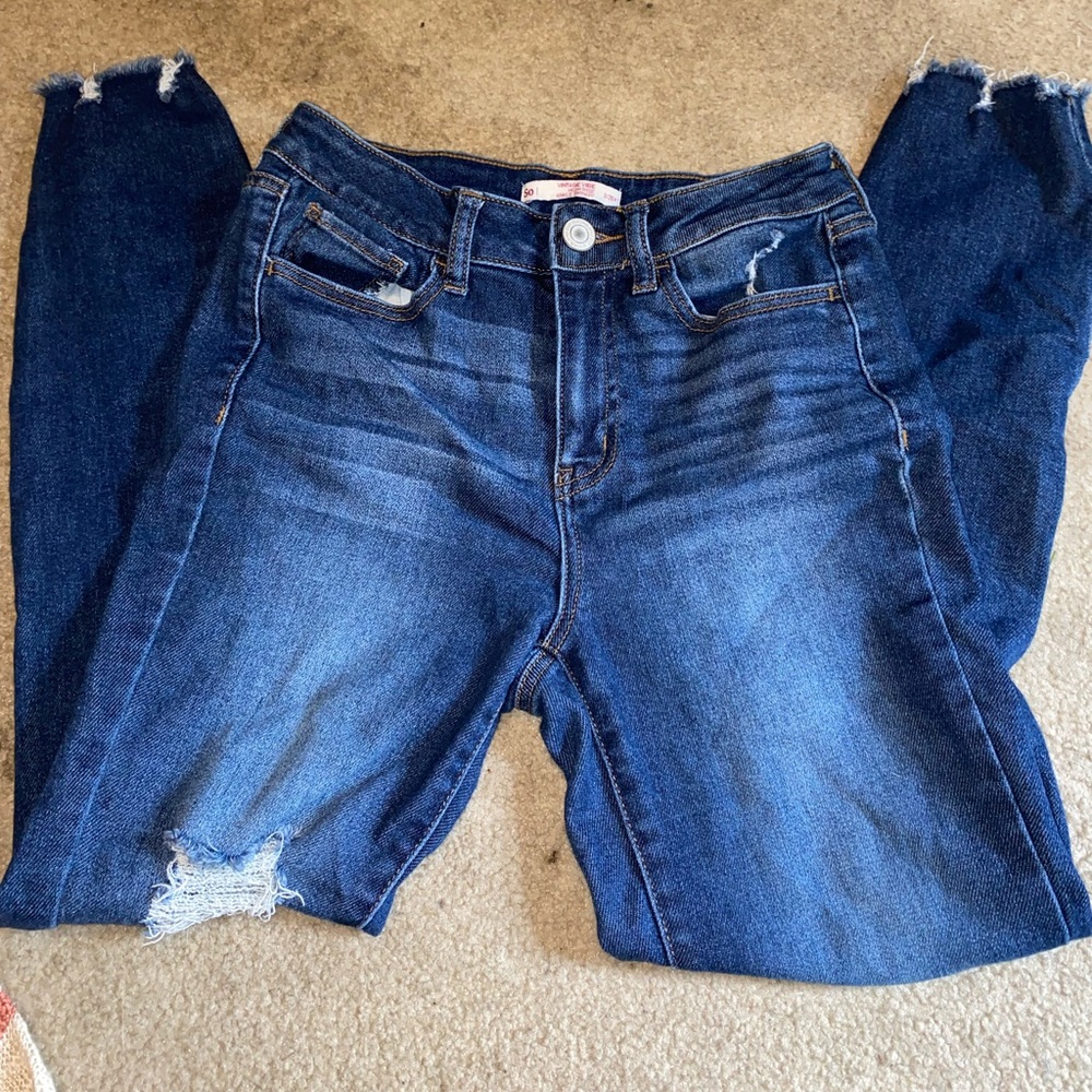 So Vintage Vibe size 3/26 W High rise ankle skinny jeans